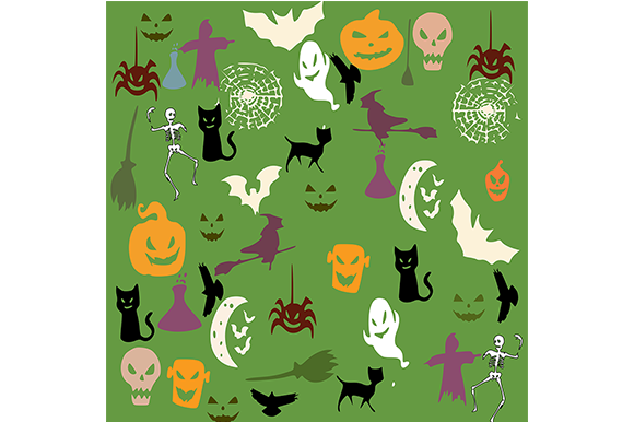 4 Halloween Paper Patterns for Creative Craft Projects