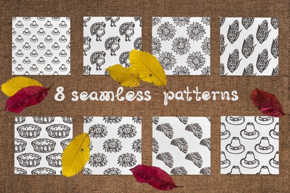 8 Thanksgiving Patterns: A Creative Resource for Designers and Creators