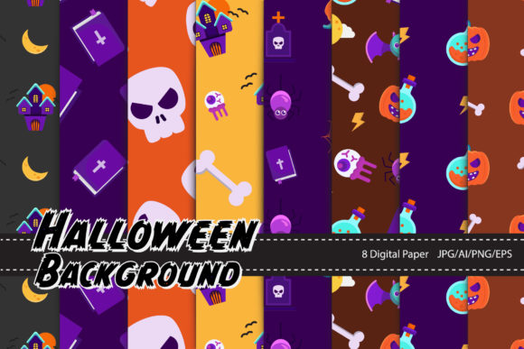 Halloween Digital Paper Pack