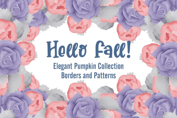 Pumpkin Borders and Patterns Collection