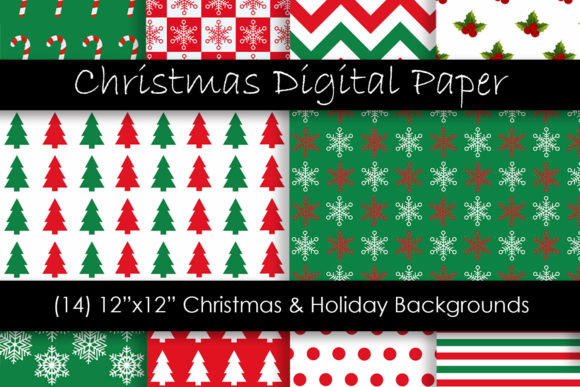 Red Green Christmas Patterns: A Versatile Resource for Holiday Design