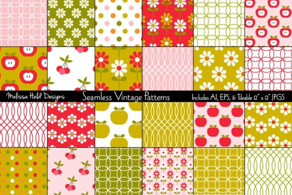 Seamless Vintage Patterns