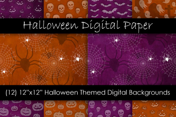 Spooky Elegance: Halloween Background Patterns